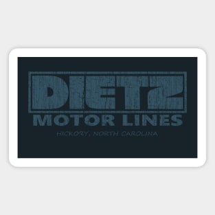 Dietz Motor Lines Magnet